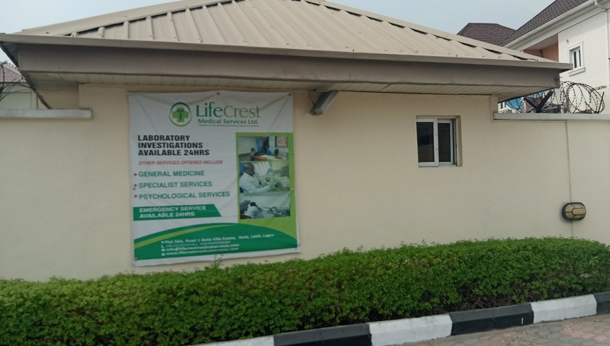 Lifecrest rehabilitation center in Lekki Lagos